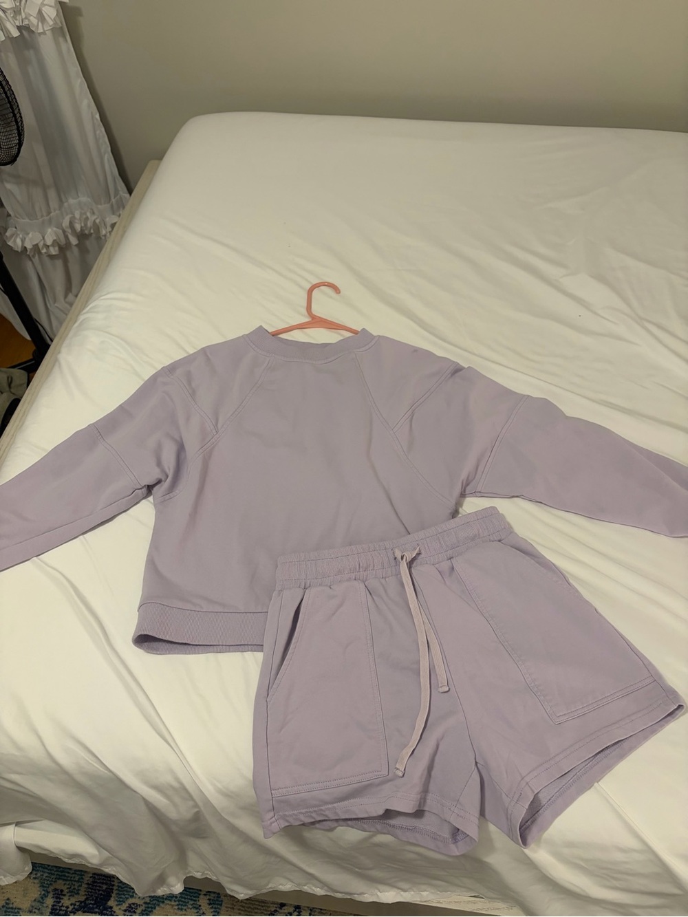 Lavender Lounge Set - Cozy Short & Top